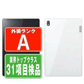 【中古】 A101LV Lenovo TAB6 ムーンホワイト Aランク SIMフリー 本体 ソフトバンク タブレット 【あす楽】 【保証あり】 【送料無料】 a101lvwh8mtm