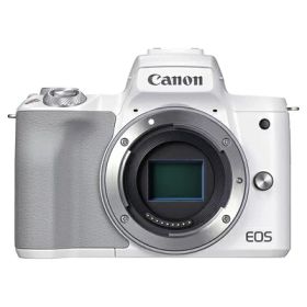 【中古】（新古品） Canon ミラーレス一眼カメラ EOS Kiss M2 ボディー ホワイト KISSM2WH-BODY