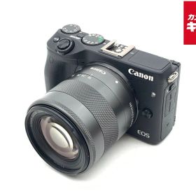 【中古】 【並品】 キヤノン EOS M3 EF-M18-55 IS STM レンズEVFキット ブラック 【ミラーレス一眼】