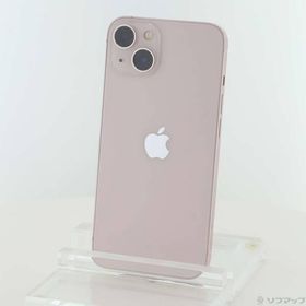 〔中古〕Apple(アップル) iPhone13 128GB ピンク MLNE3J／A SIMフリー〔247-ud〕