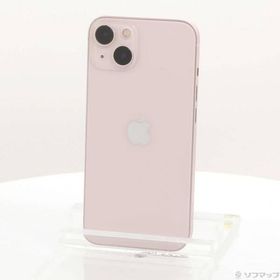 〔中古〕Apple(アップル) iPhone13 128GB ピンク MLNE3J／A SIMフリー〔258-ud〕