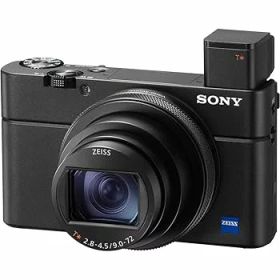 【中古】SONY(ソニー) コンパクトデジタルカメラ Cyber-shot RX100VII ボディ ブラック 1.0型積層型CMOSセンサー 光学ズーム8倍(24-200mm) 180度チルト可