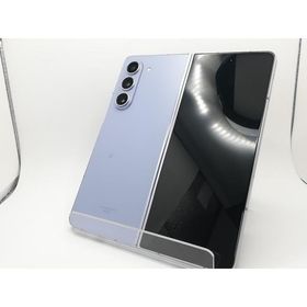 【中古】SAMSUNG au 【SIMフリー】 Galaxy Z Fold5 アイシーブルー 12GB 256GB SCG22【川崎駅前】保証期間１ヶ月【ランクA】