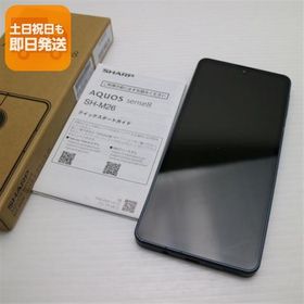美品 SIMフリー AQUOS sense8 SH-M26 ブラック スマホ SHARP 即日発送 あすつく 土日祝発送OK