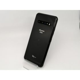 【中古】LG電子 docomo 【SIMロック解除済み】 LG V60 ThinQ 5G ザ ブラック 8GB 128GB L-51A【秋葉5号】保証期間１ヶ月【ランクB】