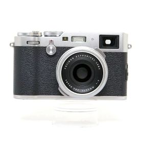 【中古】 (フジフイルム) FUJIFILM X100F-S シルバー ※充電器無し【中古カメラ コンパクトデジカメ】 ランク：B