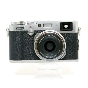 【中古】 (フジフイルム) FUJIFILM X100F-S シルバー ※充電器無し【中古カメラ コンパクトデジカメ】 ランク：B