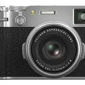 【中古】 Fujifilm X100VI デジタルカメラ-シルバー