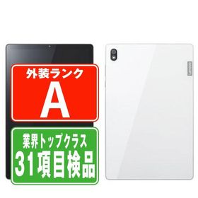 A101LV Lenovo TAB6 ムーンホワイト SIMフリー ソフトバンク 中古 タブレット 本体 美品 7日間返品OK あすつく a101lvwh8mtm