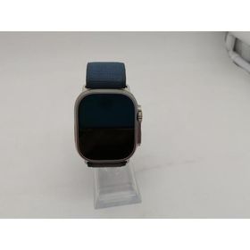 【中古】Apple Apple Watch Ultra2 49mm Cellular チタニウムケース/ブルーアルパインループ(M) MREP3J/A【なんば】保証期間１ヶ月【ランクB】