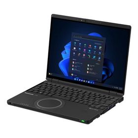 パナソニック 2in1 ノートPC QR(12.4型/ Windows11 Pro/ Office2024/ Core i7 1360P/ メモリ 16GB/ SSD 512GB)ブラック Let’s note CF-QR4KDNCR 返品種別A