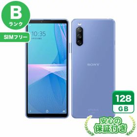 SIMフリー Xperia 10 III SOG04 ブルー128GB 本体[Bランク] Androidスマホ 中古 送料無料 当社6ヶ月保証
