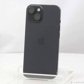 〔中古〕Apple(アップル) iPhone15 128GB ブラック MTMH3J／A SIMフリー〔262-ud〕