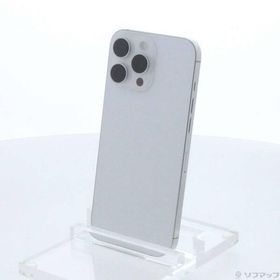 〔中古〕Apple(アップル) iPhone16 Pro Max 256GB ホワイトチタニウム MYWH3J／A SIMフリー〔344-ud〕