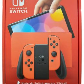 【Nintendo】任天堂『Nintendo Switch 有機ELモデル マリオレッド』HEG-S-RAAAA ゲーム機本体 1週間保証【中古】