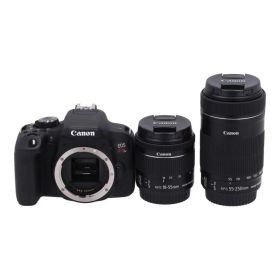 中古 デジタル一眼 ダブルズームキットCanon キヤノン EOS Kiss X9i ダブルズームキット 191031000244コンディションランク【B】（商品 No.01-0）