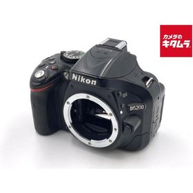 【中古】 【並品】 ニコン D5200 ボディ ブラック