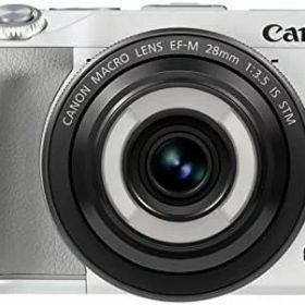 【中古】Canon ミラーレス一眼カメラ EOS M3(ホワイト)・クリエイティブマクロ レンズキット EOSM3WH-CMLK