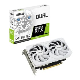 【中古】 ASUS NVIDIA GeForce RTX 3060 搭載 OC Edition 8GB GDDR6 DUAL-RTX3060-O8G-WHITE/品