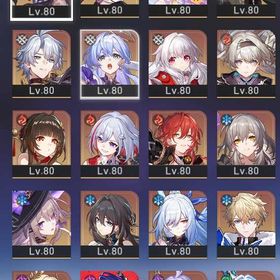 引退アカウント。| 崩壊スターレイル(崩スタ)のアカウントデータ、RMTの販売・買取一覧