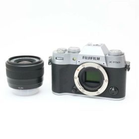 【中古】 《良品》 FUJIFILM X-T50 XC15-45mmレンズキット シルバー [ デジタルカメラ ]