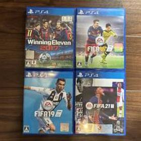 PS4ソフト4本セット ウイニングイレブン 2017 FIFA 16 FIFA 19 FIFA 21 Playstation4 Sony EA SPORTS KONAMI