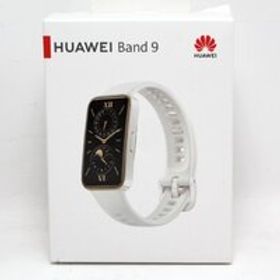【美品】HUAWEI Band 9 [KIM-B19] (WHITE) ホワイト 1.47インチ ファーウェイ スマートウォッチ スマートバンド #5762