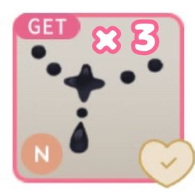 3個 ルミナスチャームアクセ・黒 | リヴリーアイランドのアイテム、RMTの販売・買取一覧