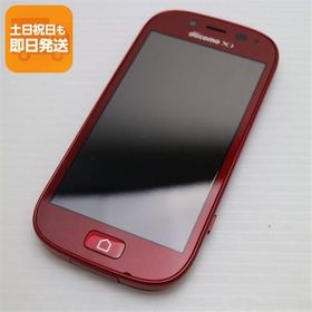 超美品 F-06F らくらくスマートフォン3 レッド 即日発送 スマホ FUJITSU DoCoMo 本体 白ロム あすつく 土日祝発送OK