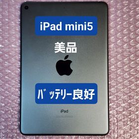 アイパッド(iPad)の美品 iPad mini 第5世代 バッテリー良好 Wi-Fi 64GB(タブレット)