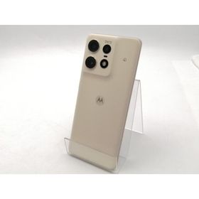 【中古】MOTOROLA SoftBank 【SIMフリー】 motorola edge 50s pro バニラクリーム 8GB 256GB A402MO【ECセンター】保証期間１ヶ月【ランクA】