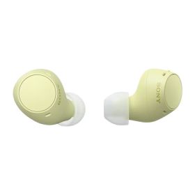 ソニー ワイヤレスステレオヘッドセット 完全ワイヤレスイヤホン WF-C510-Y イエロー ワイヤレス イヤホン Bluetooth 密閉型 小型軽量 コンパクト【送料無料】【KK9N0D18P】