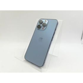 【中古】【赤ロム保証あり】Apple au 【SIMフリー】 iPhone 13 Pro 128GB シエラブルー MLUK3J/A【大宮東口】保証期間1ヶ月【ランクC】
