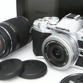 【全額返金保証】美品｜オリンパス OM-D E-M10 Mark III EZダブルズームキット [シルバー] CA01-R3321-3X2