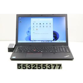 ノートパソコン Lenovo ThinkPad L580 Core i5 8250U 1.6GHz/8GB/256GB(SSD)/15.6W/FWXGA(1366x768)/Win11 マイク不良