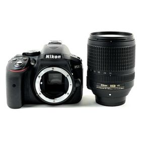 【1円】 ニコン Nikon D5300 18-140 VR レンズキット ブラック デジタル 一眼レフカメラ 【中古】