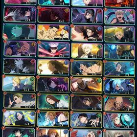 SS×81体分 真人 最大呪力虎杖 覚醒五条 大儀夏油 西宮桃 最強五条 軽快虎杖 不完全伏黒 | ファンパレ(呪術廻戦ファントムパレード)のアカウントデータ、RMTの販売・買取一覧