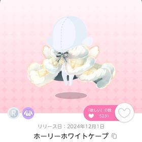 ホーリーホワイトケープ 双子分 | ポケコロツイン(ポケツイ)のアカウントデータ、RMTの販売・買取一覧