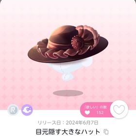 目元隠す大きなハット | ポケコロツイン(ポケツイ)のアカウントデータ、RMTの販売・買取一覧