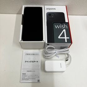 D9397 AQUOS アクオス wish4 64GB スマホ スマートフォン ブラック 良品