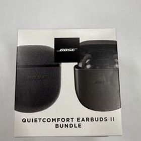 Bose QuietComfort Earbuds II Triple Black + FABCOVER 純正カバーセット 新品未使用・未開封（2025年7月発行のメーカー保証書付き）