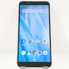 AQUOS sense3 basic 907SH SoftBank シルバー 送料無料 本体 c15870 【中古】