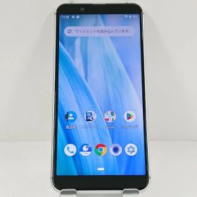 AQUOS sense3 basic 907SH SoftBank シルバー 送料無料 本体 c15873 【中古】