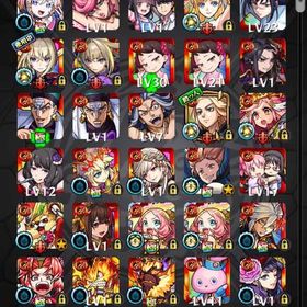 ‼️今から始める人向け‼️値下げ可能 ❣️限定、コラボキャラ多数❣️ | モンストのアカウントデータ、RMTの販売・買取一覧