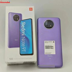 【中古】Redmi Note 9T 64GB ディブレイクパープル A001XM SoftBank版SIMフ