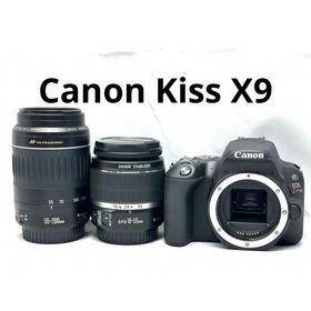 Canon EOS kiss x9 ダブルズームレンズセット(デジタル一眼)