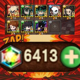 9127.石6462 緑谷出久+轟焦凍+蟲柱胡蝶しのぶ+運UP60↑ | ポコダン(ポコロンダンジョンズ)のアカウントデータ、RMTの販売・買取一覧