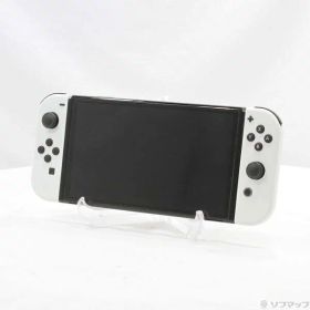 【中古】Nintendo(任天堂) Nintendo Switch 有機ELモデル Joy-Con(L)／(R) ホワイト 【269-ud】