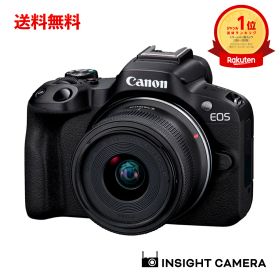 【即納】キヤノン EOS R50 RF-S18-45 IS STM レンズキット ブラック APS-C イオス ミラーレス一眼カメラ Canon（出荷後転送不可）