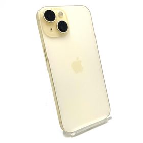 アップル(Apple)の【全額返金保証】【最速発送】Apple iPhone iPhone 15 128GB イエロー SIMフリー 動作確認済(スマートフォン本体)